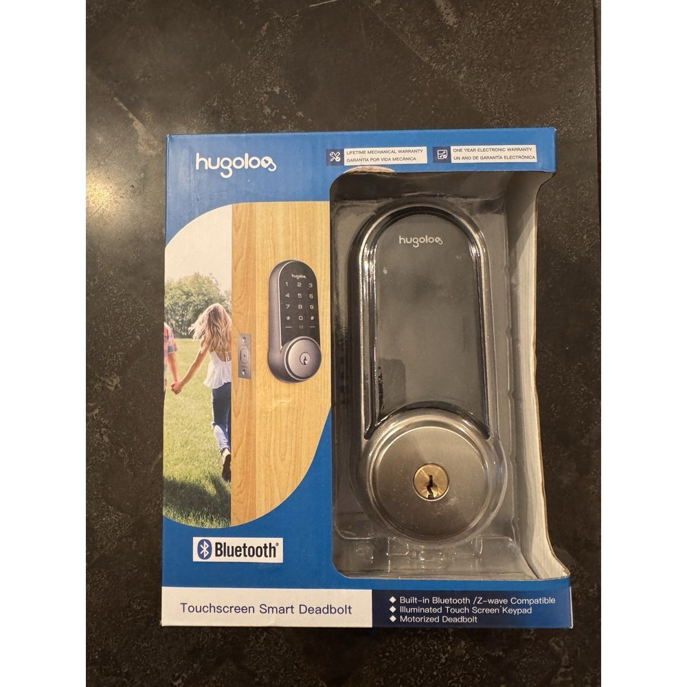 Hugolog Touch Screen smart Deadbolt Bluetooth